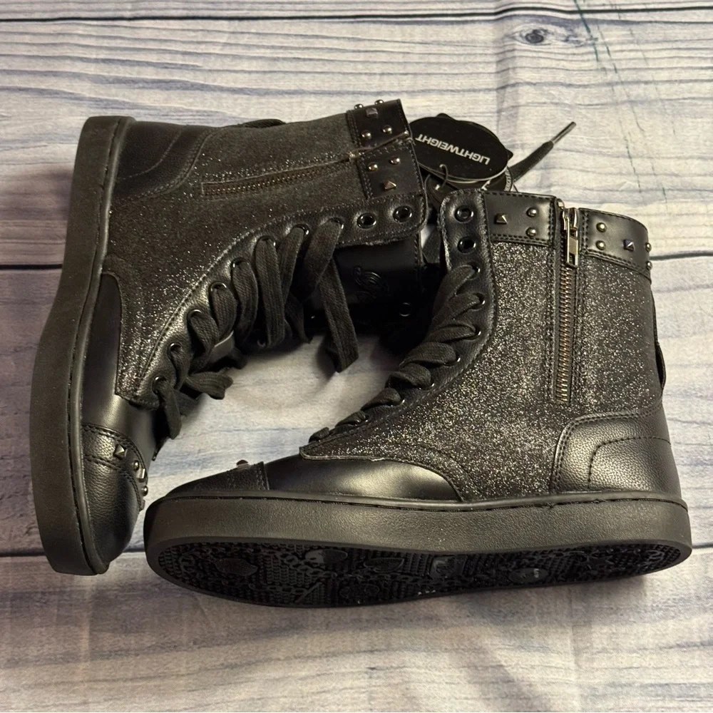Love Pastry High Top Dance Sneakers, 5